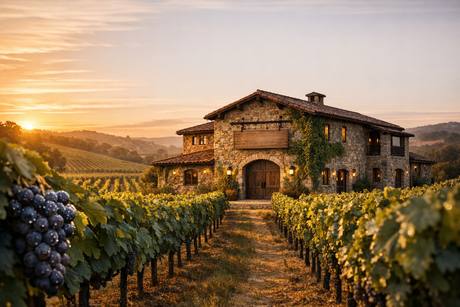 Photo Realistic Winery